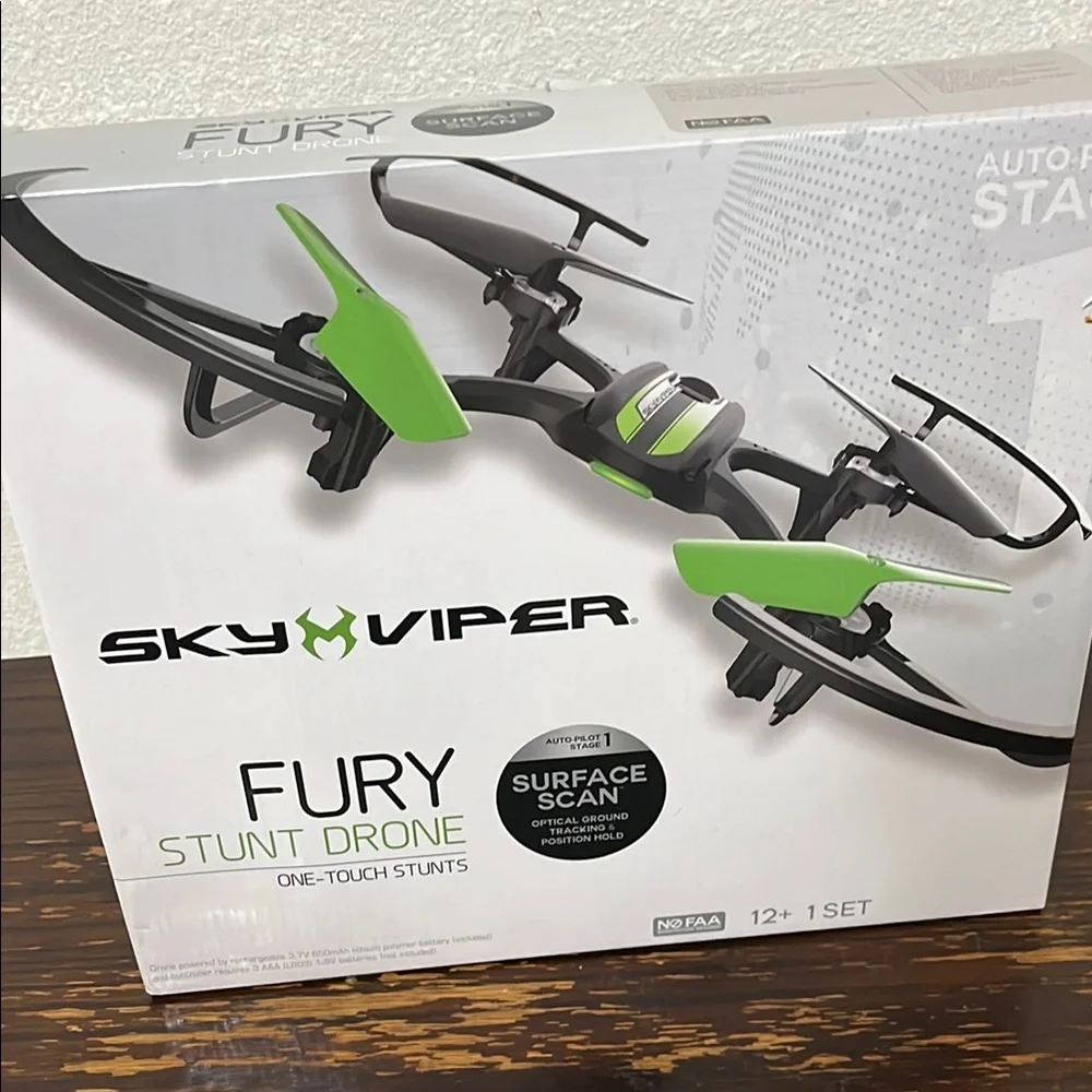 Sky Viper Fury Stunt Drone with Controller